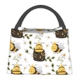 thumbnail image 1 of Easygdp Honey Bee Insect Bolsa de Almuerzo Insulada Reutilizable, Bolsa de Mano y Bandolera para Oficina, Trabajo, Viajes, 1 of 6