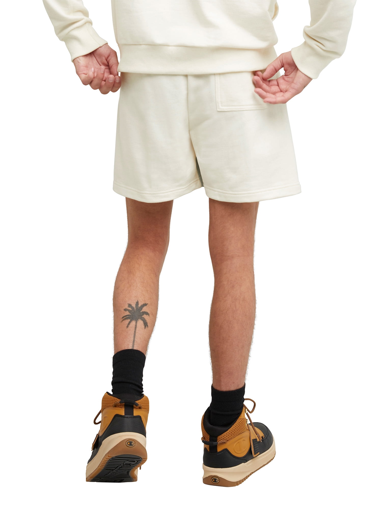 Hanes Men's Explorer French Terry 6" Shorts, Sizes XS-2XL