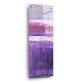 thumbnail image 2 of Epic Art 'Purple Rain I' by Erin Ashley, Acrylic Glass Wall Art, 16"x48", 2 of 8
