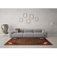 thumbnail image 3 of Ahgly Company Indoor Rectangle Persian Brown Traditional Area Rugs, 6' x 9', 3 of 4