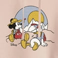 thumbnail image 3 of Disney - Mickey & Friends - Mickey & Donald Duck Need Rest from Hiking - Juniors Cropped Pullover Hoodie, 3 of 5