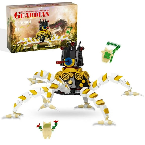 397 pieces of Relic Guardians 2 pieces of Yahaha building toy set MOC construction gifts, collectibles, desktop ornaments, favorite of game fans, can be given as gifts