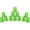 Green, variant on SEISSO 12 pack Quick Stack Cups, Classic Stack Toys , BPA-Free Material, Speed Training Game,for 1+Player