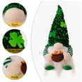 thumbnail image 3 of BOBOMOTI St Patricks Day Gnomes Decorations with Lights Handmade Plush Tomte Swedish Scandinavian Gnome for Irish Party Supplies, 3 of 5