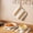 White, variant on Burnt Orange White Ombre Pot Holders for Kitchen Heatproof Potholder, 4 Pack Modern Abstract Art Farmhouse Gradient Hot Pads Multipurpose Oven Pads Cloth Potholders Trivet for Cooking and Baking
