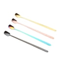 thumbnail image 5 of Long Handle Iced Tea Coffee Ice Cream Spoon Stainless Milk Cold Drink Stirring Spoons Colorful, 5 of 10