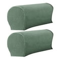 thumbnail image 2 of Cheers US 2Pcs Stretch Armrest Covers Spandex Arm Covers Anti-Slip Spandex Recliner Armchair Couch Armrest Protector for Chairs Couch Sofa Armchair Slipcovers for Recliner Sofa, 2 of 7