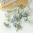 thumbnail image 5 of 9 Heads Long Stem Dandelion Flower Ball Branch Plastic Artificial, 5 of 5