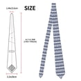 thumbnail image 3 of Yiaed Sea Underwater Animals1 Print Men's Ties Silk Business Necktie for Husband Father Valentine's day Father's Day Gift, 3 of 7