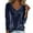 Navy, variant on Women's Velvet Cowl Neck Long Sleeve T-Shirt, Elegant Solid Color Draped Neckline Blouse, Luxury Soft Velvet Tops for Holiday Party and Casual Daily Wear Green L