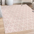 thumbnail image 1 of Vintage Decorative Rug, Classical Art Nouveau Style Floral Pattern with Renaissance Inspirations, Quality Carpet for Bedroom Dorm and Living Room, 6 Sizes, Blush White, by Ambesonne, 1 of 4