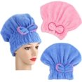 thumbnail image 1 of Dry Hair Hat, 2 Pcs Drying Bath Hat Showerhead Bath And Spa Towel Bathing Cap Dry Turban Cap Quick-drying Absorbent Hair Towel For Kids, 1 of 5