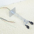 thumbnail image 3 of Lefu 1 x HO Scale Model Tri-lights Block Signal Fine Made Metal 2 Opposite Targets, 3 of 9