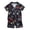 BK2, variant on WUANDIXFA Girls Satin Pajama Sets Toddler Boys Girls Silk Satin Pajama Set Cute Soft Pajamas Kids Short Sleeve Sleep Suit Baby Clothes,BK2,12-18 Months