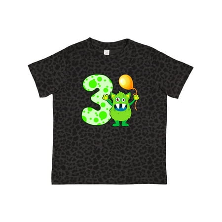 

Inktastic 3rd Birthday Monster Gift Toddler Boy or Toddler Girl T-Shirt