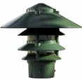 thumbnail image 2 of Dabmar Lighting D5400-G Cast Aluminum Four Tier Pagoda Light with 3 In. Base- Green, 2 of 3
