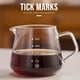 thumbnail image 3 of de Filtro de Café con Soporte de Madera, Cafetera de 600 Ml, Juego de Cafetera Manual, Accesorios para Tazas, 3 of 5