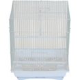 thumbnail image 1 of YML Group A1124MWHT 11 x 8.5 x 14 in. Flat Top Small Parakeet Cage, White, 1 of 1