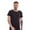 Black, variant on Heatforce Mens Thermal V Neck Short-Sleeved Base Layer Top (Pack of 3)