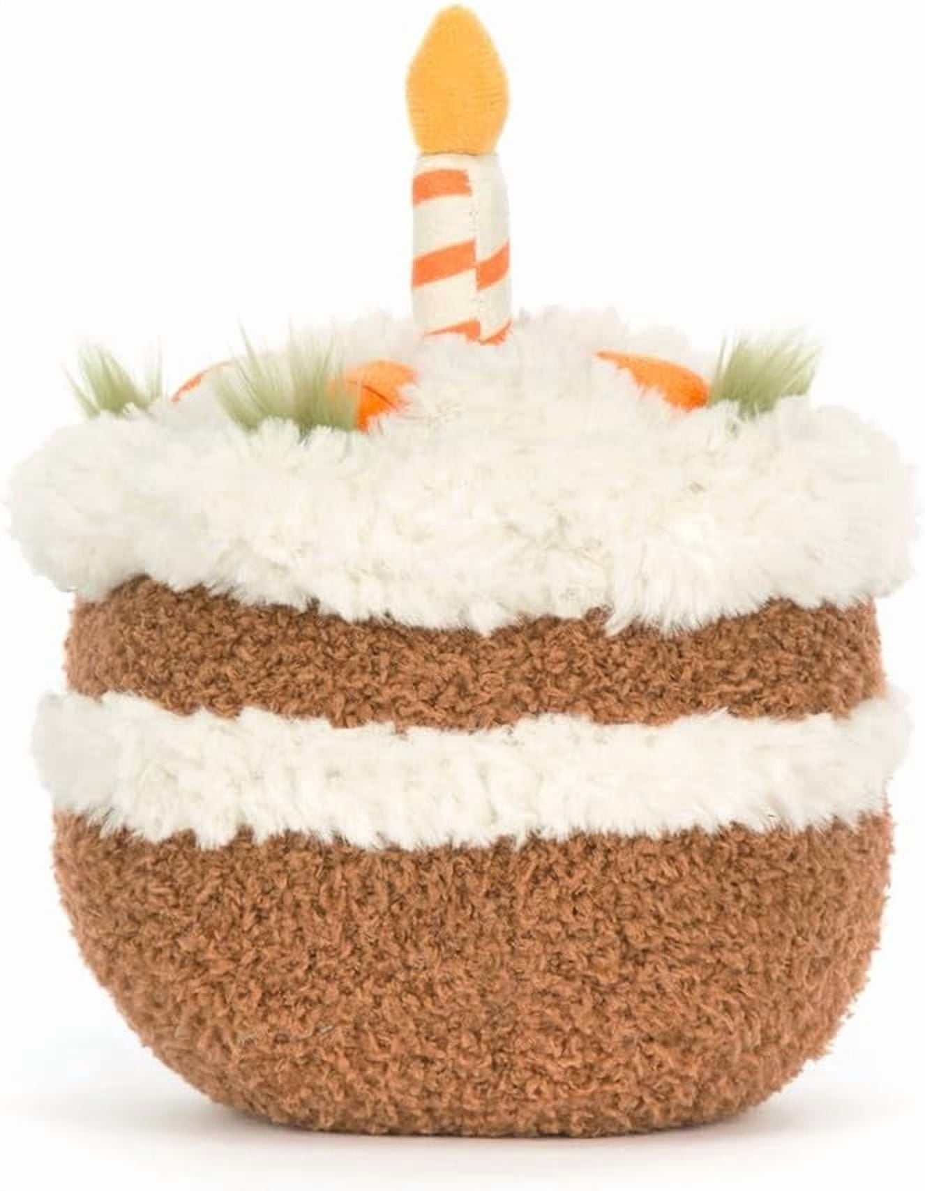Jellycat Amuseables Carrot Cake - Jellycat Spring Collection 2026 Exclusive