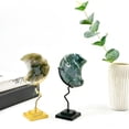 thumbnail image 5 of Dserhfy Moon Faux Crystal Display Holder Heavy Duty Metal Faux Gems Natural Stone Show Stand Home Office Desktop Decoration, 5 of 7