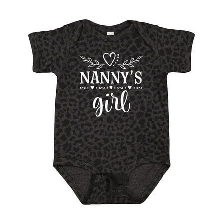 

Inktastic Nanny Girl Granddaughter Gift Baby Girl Bodysuit