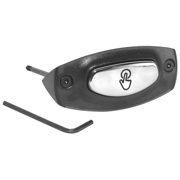 Sloan EBV-130-A Conjunto de botón de cubierta de descarga única - Para uso con fluxómetros de sensor Sloan G2 y ECOS Botón de anulación manual de repuesto Piezas originales OEM 0325172