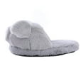 thumbnail image 4 of Funny Slippers piggy slippers for women Warm Animal Slippers Furry Pink Pig Slippers(5-8, Grey Pig), 4 of 5