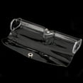 thumbnail image 2 of Unique Bargains 2pcs Clear Transparent Plastic Eyeglasses Cases Glasses Case Bag, 2 of 2