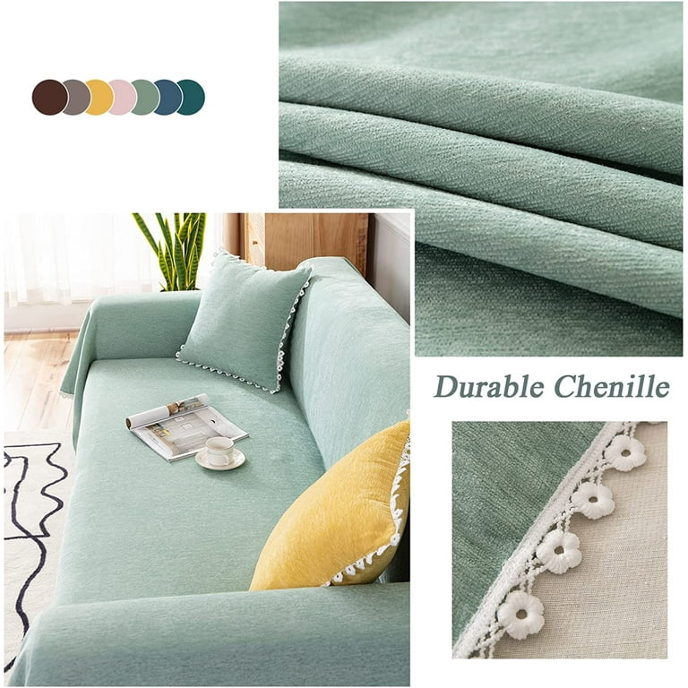 Multiple-colors Plush Sofa Cushion,lace Sofa Slipcover,sofa Throw
