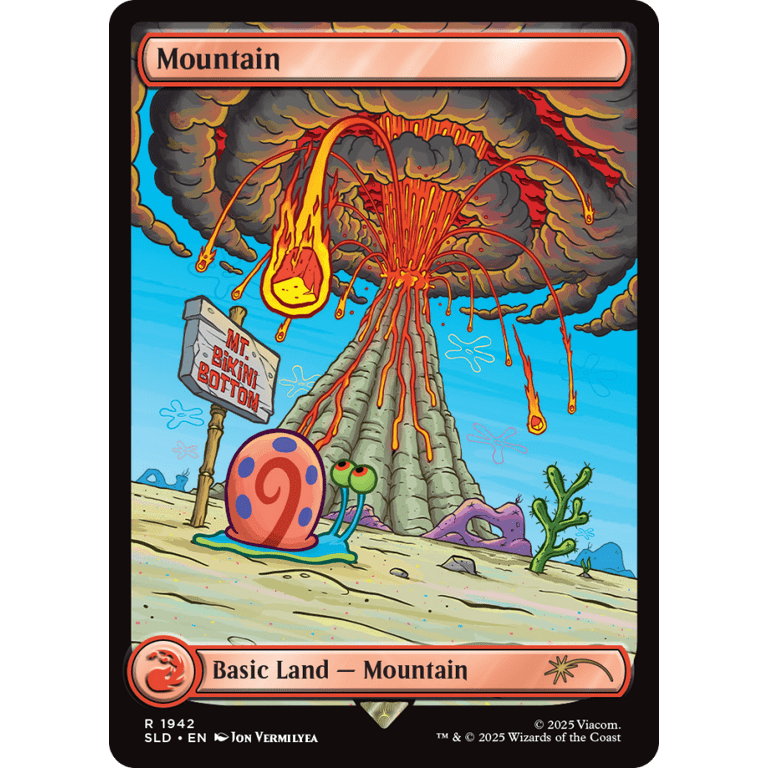 Magic the Gathering Secret Lair x SpongeBob SquarePants