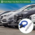 thumbnail image 2 of Barras de Remolque Únicas para Vehículos para Volkswagen MK7 2014-2022 Gancho de Remolque Frontal Trasero 11mm Aleación de Aluminio 122mm Azul 1 Juego, 2 of 6