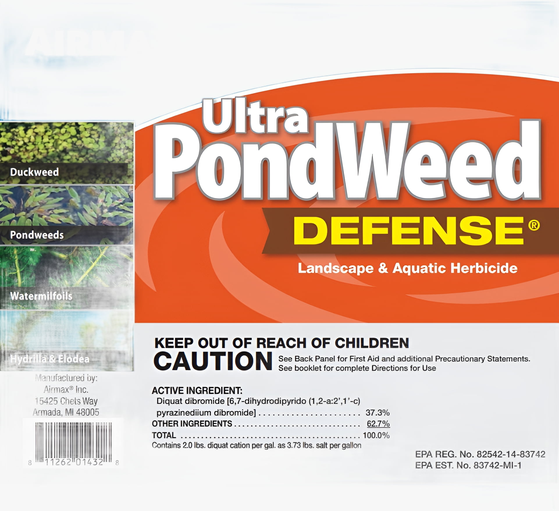 Airmax Ultra PondWeed Defense, 32 ounce