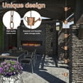 thumbnail image 2 of Decorative Rings Kettles Rain Chains for Patio Decorative Rings Kettles Rain Chains for Patio Artwork Decoration Pendant for Home Outdoor Garden Patio, 2 of 9