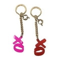 thumbnail image 2 of Celebrate Shop 2-Pk. Xo Keychains, – Pink, 2 of 3