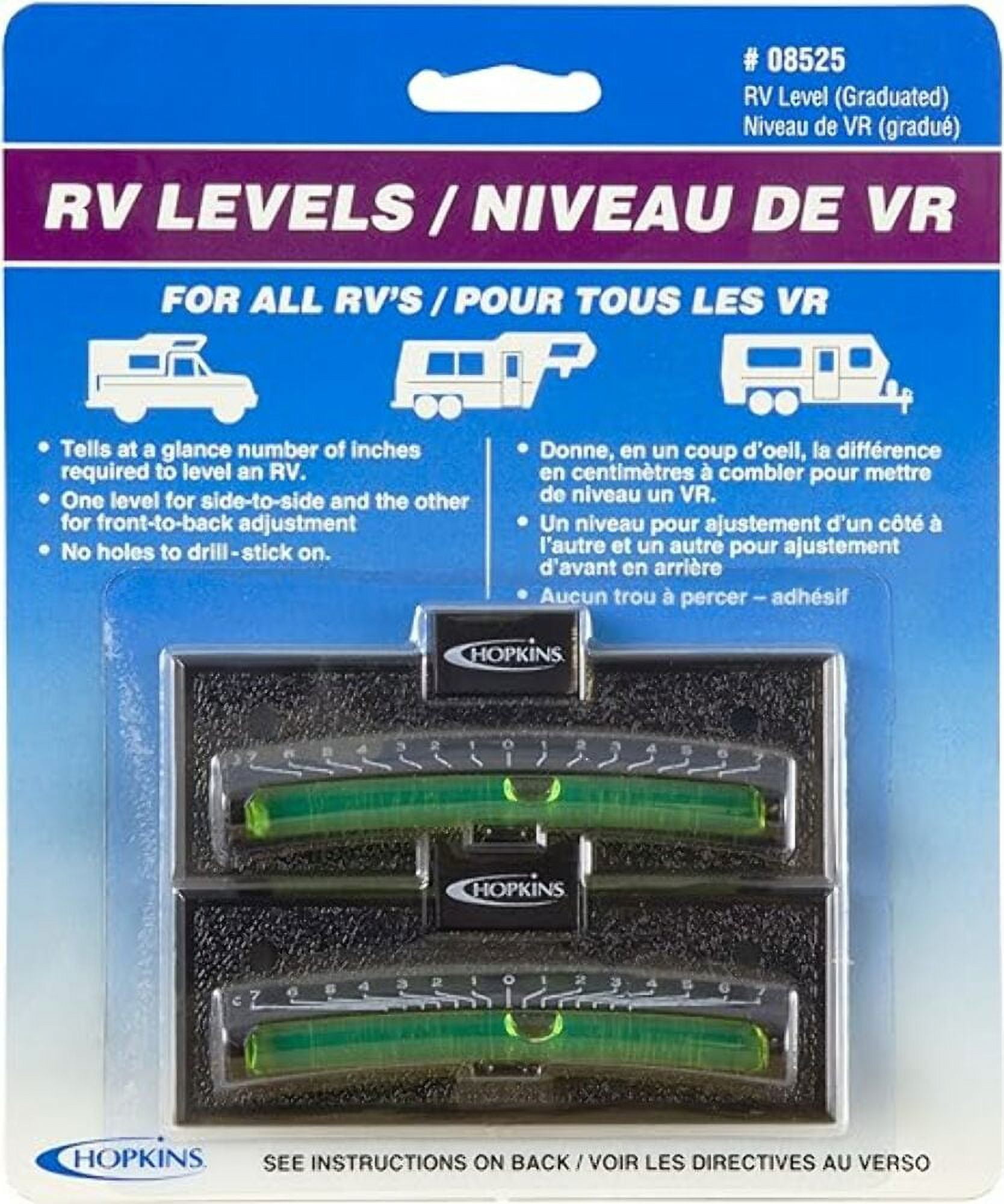 Hopkins Towing Solutions 08525 Graduated RV Levels - 2 Pack