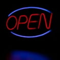 thumbnail image 6 of Northlight LED Open Neon Lighted Wall Sign - 17.75" - Red and Blue, 6 of 8