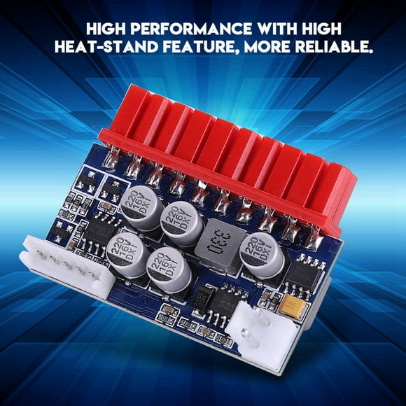 DC-DC ATX Power Supply High Heat-stand Feature DC Input Pin Power Module Reliable High Performance For Charging 1U Case Mini-itx Home