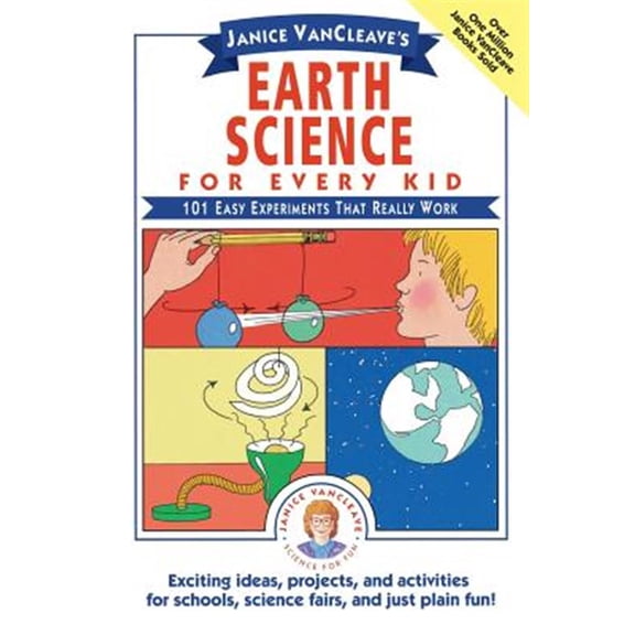 Pre-Owned Janice Vancleave's Earth Science for Every Kid: 101 Easy Experiments That Really Work (Paperback) 0471530107 9780471530107