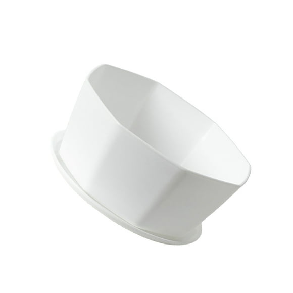 Large White Plastic Plant Pots