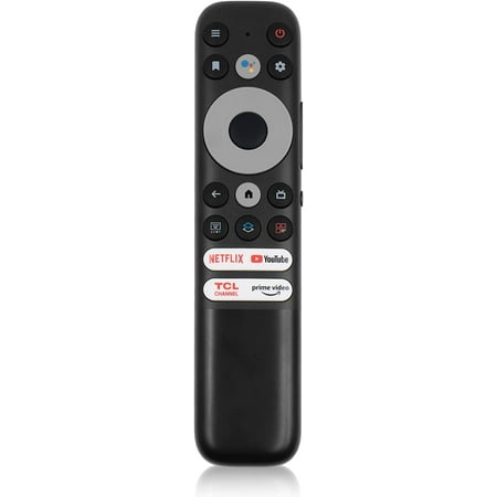 Home Times Replacement Voice Remote Controller for TCL TV,Compatible with TCL Smart TV with Netflix/Youtube Hotkeys (No Battery) RC902N FMR1