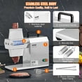 thumbnail image 6 of VEVOR Commercial Meat Tenderizer 500W Stainless Steel Electric Cutting Tenderizer Kitchen Tool for Beef Turkey Chicken Pork Mutton Fish Steak, 6 of 9