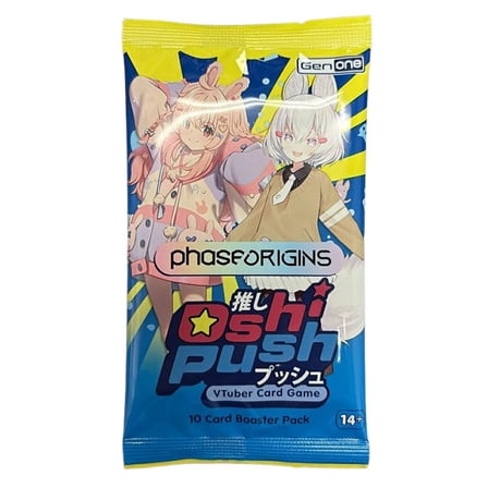 Oshi Push VTuber Card Game - Gen One Phase Origins - BOOSTER PACK [10 Cards]