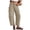 Khaki, variant on XIAONU Women Corduroy Pants High Waist Barrel Leg Corduroy Pant Cozy Casual Daily Wear Corduroy Trousers Khaki