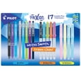 thumbnail image 1 of Pilot, FriXion Assorted Erasable Gel Ink Pens, Marker Pens & Highlighters, Pack of 17, Assorted Colors, 1 of 4