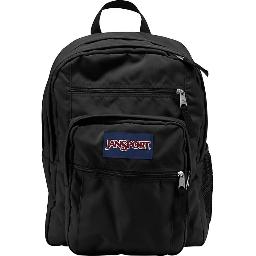 JanSport - Unisex Big Student Black Backpack - Walmart.com - Walmart.com