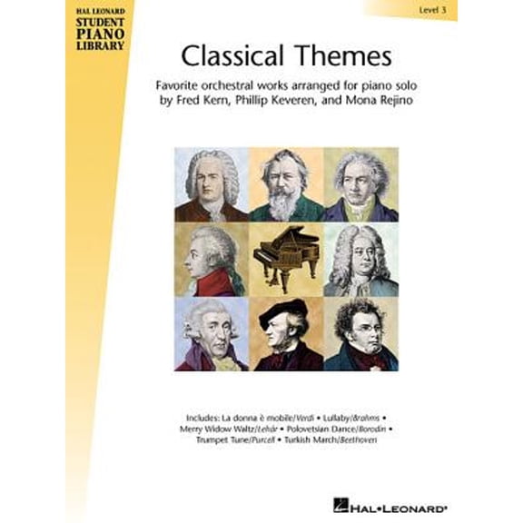 Pre-Owned Classical Themes - Level 3: Hal Leonard Student Piano Library (Paperback) by Hal Leonard Publishing Corporation (Creator)