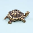 thumbnail image 4 of Turtle Figurine Brass Statue Animal Figurines Toys Home Office Decoration, 4 of 4