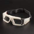 thumbnail image 1 of Gafas deportivas graduadas para miopía, gafas anticolisión para fútbol, ciclismo, esquí, baloncesto, gafas de seguridad desmontables, puede poner lentes dioptrías qiuyongming unisex, 1 of 2