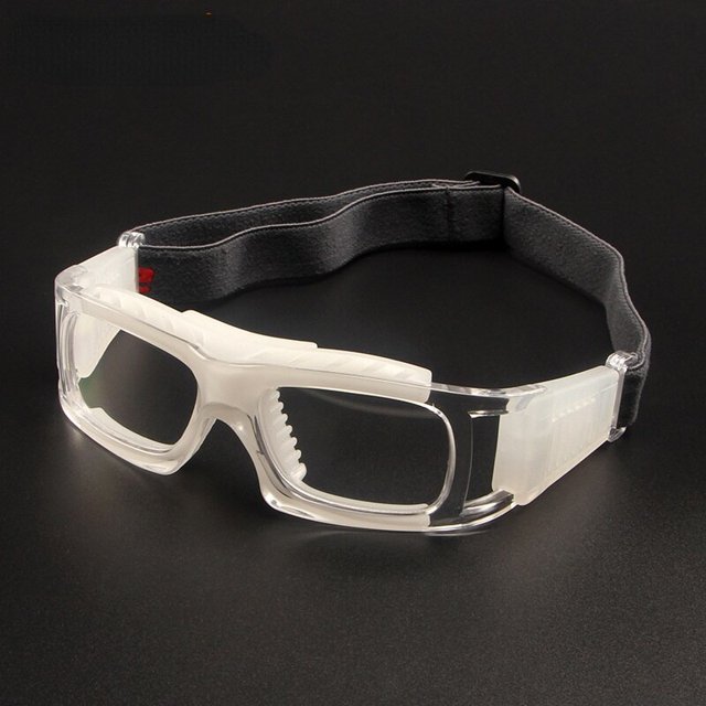 Gafas deportivas graduadas para miopía, gafas anticolisión para fútbol, ciclismo, esquí, baloncesto, gafas de seguridad desmontables, puede poner lentes dioptrías qiuyongming unisex